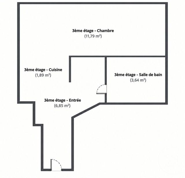Appartement Studio à vendre - 1 pièce - 25.0 m2 - MALAKOFF - 92 - ILE-DE-FRANCE - Century 21 Agence Fleurie