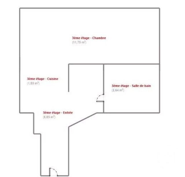 Appartement Studio à vendre - 1 pièce - 25.0 m2 - MALAKOFF - 92 - ILE-DE-FRANCE - Century 21 Agence Fleurie